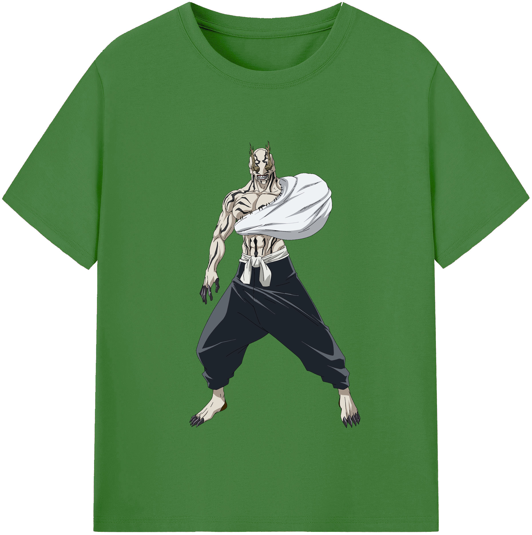 （画像用） 呪術廻戦 Jujutsu Kaisen レディースカジュアルプリントTシャツ（綿100％）